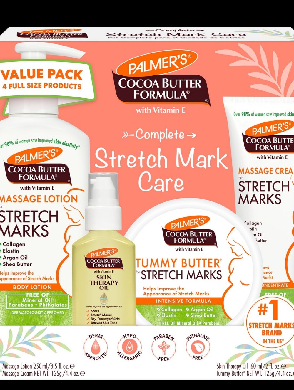 Palmer's Cocoa Butter Formula Complete Stretch Mark Care Kit